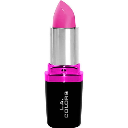 L.A. Colors Hydrating Lipstick, Vivid Pink, 0.13 oz