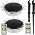 thumbnail image 1 of PRETXORVE Solar Pond Lights, Solar Light, Color Changing With Lights For Pool,Pond,Water Feature,Wedding,Birth, 1 of 1