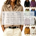 thumbnail image 3 of Tdoqot Womens Button Up Cardigan Sweaters- Casual Collared Long Sleeve Warm Fall Sweaters Tops Size L, 3 of 5