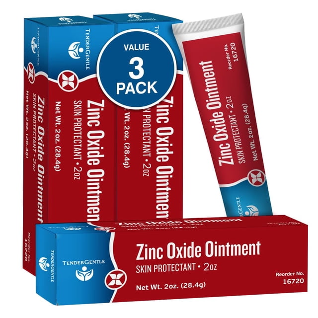 Ungüento TenderGentle de óxido de zinc al 20%, 60 ml, para adultos y bebés