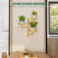 thumbnail image 5 of Indoor Rotating Plant Shelf: 3-Tier Optimal Sunlight Exposure, Space-Saving Wall Shelf, 5 of 5