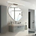 thumbnail image 4 of Dreamwerks Eva 40" W x 37.9" H Irregular Shaped LED Lighted Mirror with Dimmer & Defogger, 4 of 9