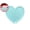 Blue, variant on Heart-Shaped Disposable Paper Tray – 8.86x8.86in Valentine’s Day Macaron Serving Tray for Weddings, Parties & Romantic Decor – Sturdy, Leak-Proof, Eco-Friendly Monochrome Tableware