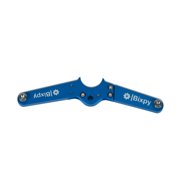 Bixpy V-Arm Steering Bracket for K-1 Motor – Adjustable Kayak Foot Steering Adapter, Connects Existing Rudder Steering Lines, Marine-Grade Aluminum