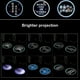 thumbnail image 3 of Kenally 2 uds lámpara de coche portátil duradera luz de proyección resistente instalación Simple luces de ambiente autobús fiesta de Bombillas para automóviles, 3 of 6