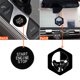 thumbnail image 5 of Scienceny Cubierta del botón de parada de arranque del coche, reemplazo de la hebilla del interruptor del motor del vehículo, pieza de Automoción decorativa y accesorios Negro, 5 of 6
