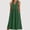 Green, variant on QUNYINEY Green Sundresses for Women Casual Beach Cotton Linen Sleeveless Midi Summer Tank Dress V Neck with Pockets Loose Fit Dresses