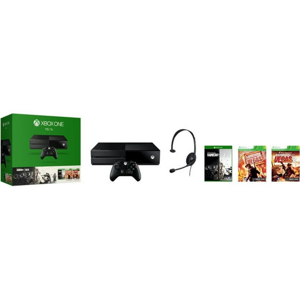 Microsoft Xbox One 1tb Rainbow Six Siege Bundle Walmart Com