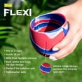 thumbnail image 2 of True Flexi Aerating Silicone Cups, Outdoor Party, 16 oz Set of 2 Multicolor, 2 of 6