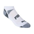 thumbnail image 2 of Puma Men's No Show Socks, 10 Pairs (White), 2 of 4