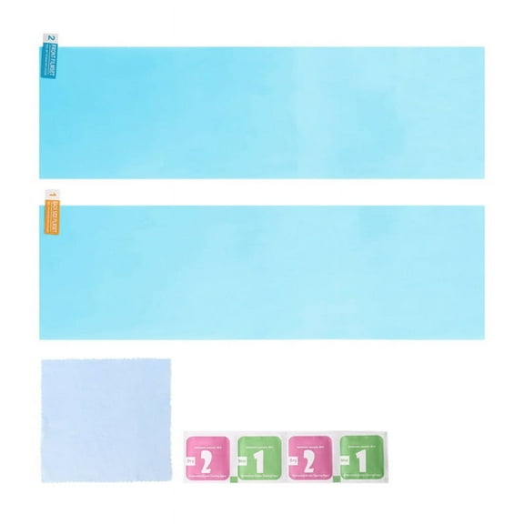 29.5cmx 9cm Universal Car Rearview Mirror Film Blu-ray Film Anti-glare Film