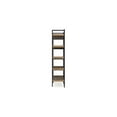 thumbnail image 4 of Tey Bookcase, 5 Display Shelves, Brown Mango Wood, Gray Metal Frame, 4 of 5