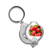 thumbnail image 1 of Fraise Fraise Rouge Fruit Image Coupe-Ongles Ciseaux en Acier Inoxydable, 1 of 3