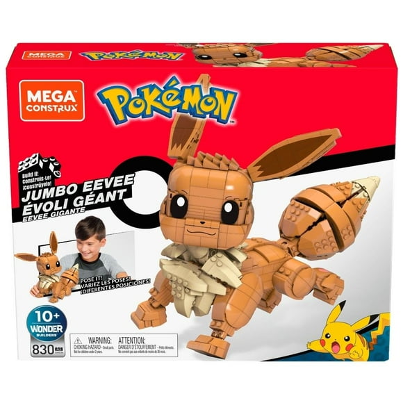 Set Mega Construx Wonder Builders Jumbo Eevee