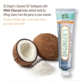 thumbnail image 3 of Pasta de dientes Doctor Ginger's Coconut Oil con carbón blanco 120 ml, 3 of 6