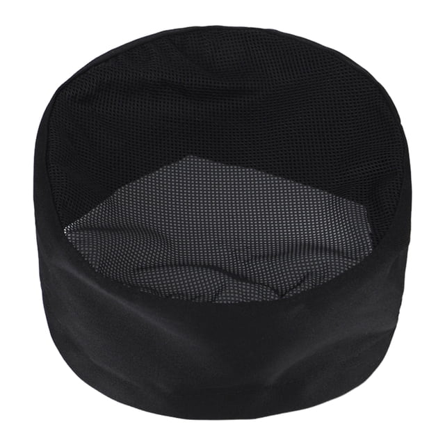 Visland Chef Hat Unisex Kitchen Hat Hotel Restaurant Cook Cap Good Breathability Hollow Mesh Top Waiter Chef Work Cap Workshop Factory Hat
