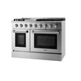 thumbnail image 4 of Thor Kitchen HRD4803U 48 in. Professional Stainless Steel Dual Fuel Range, 4 of 7