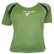 PN JONE Green & Black Ice Tee Women T-Shirt - Large