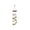 Gray, variant on Metal Wind Chime with Brass Bells and Wooden Beads, Layered Hanging Ornament for Garden Patio Porch, Soothing Sound Outdoor Decor for Window Balcony