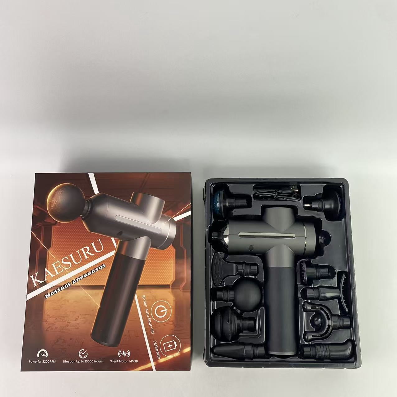 KAESURU Massage apparatus,Massage Gun Deep Tissue Muscle Percussion Massage Gun, Christmas Gifts,Handheld Back Massagers