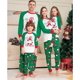 thumbnail image 1 of Pijamas familiares a juego de Navidad 2025, pijamas con estampado de Papá Noel, ropa para adultos y niños, conjunto de mono para bebé y ropa para perros, 1 of 5