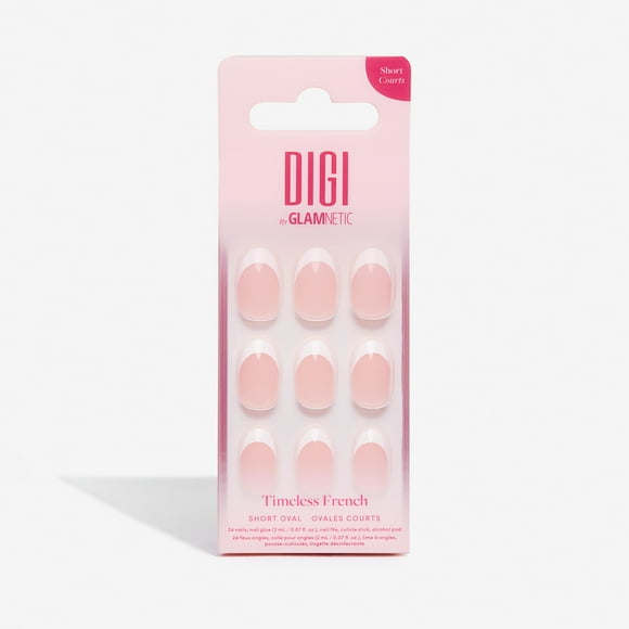 Digi by Glamnetic Timeless French Press-On Nails