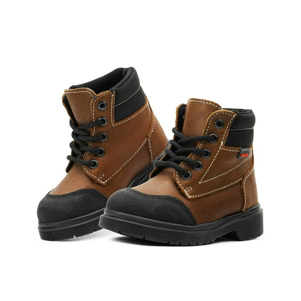Bota Botin Niño Piel Audaz Color Café 13-18 Edicion Especial cafe