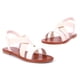thumbnail image 3 of Sandalias planas con correa de tobillo elástica y puntera abierta zapatos de vestir de verano para mujer, 3 of 9