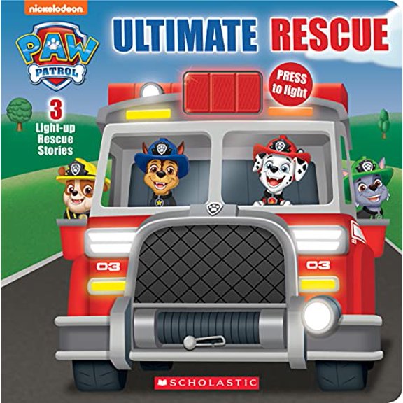 Pre-Owned Ultimate Rescue (Paw Patrol Light-Up Storybook) (Paperback) 1338743287 9781338743289