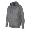 thumbnail image 2 of J. America Volt Polyester Hooded Sweatshirt, 2 of 5