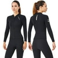 thumbnail image 4 of Veste Séchage Rapide pour Hommes et Femmes Combinaison de Plongée Surf Plongée Snorkeling Femmes G, 4 of 9