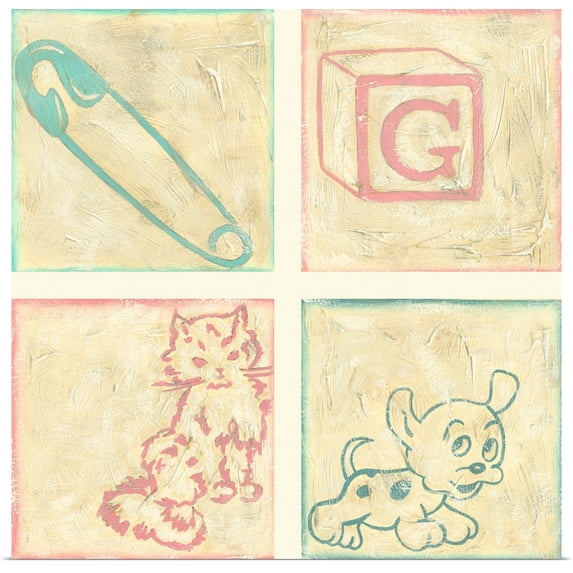 Great BIG Canvas | Rolled Chariklia Zarris Poster Print entitled Baby Talk