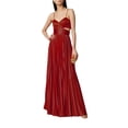 thumbnail image 3 of SAYOO Vestido largo para mujer, correa de espagueti, sin mangas, sin espalda, con cuello en V y plisado SAYOO Moda, 3 of 10