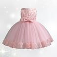 thumbnail image 2 of KAOOCXU Children Girls Dress Sleeveless Birthday Party Fluffy Dresses Spring And Autumn Cozy Breathable Wear, 2 of 9