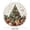F, variant on Christmas Tree Christmas Suncatcher Ornament, Round Pearl Diamond Art Window Hanging Decoration, DIY Holiday Gifts for Adults and Teens