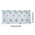 thumbnail image 4 of Floral Curtains Kitchen Coffee Curtains Bedroom Rod Curtains Lace Short Curtains Lace Curtains 54 X 24 Inch 1 Panels, Curtain, 4 of 9