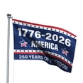 thumbnail image 4 of Win s Way USA 250th Anniversary Flag 1776-2026 American Independence Celebration Banner, 4 of 6
