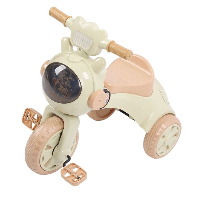 Triciclo Para Niños Pequeños, Luz Plástica Interactiva Del Triciclo De Los Niños Pequeños De La Música Para Acampar Para El Patio