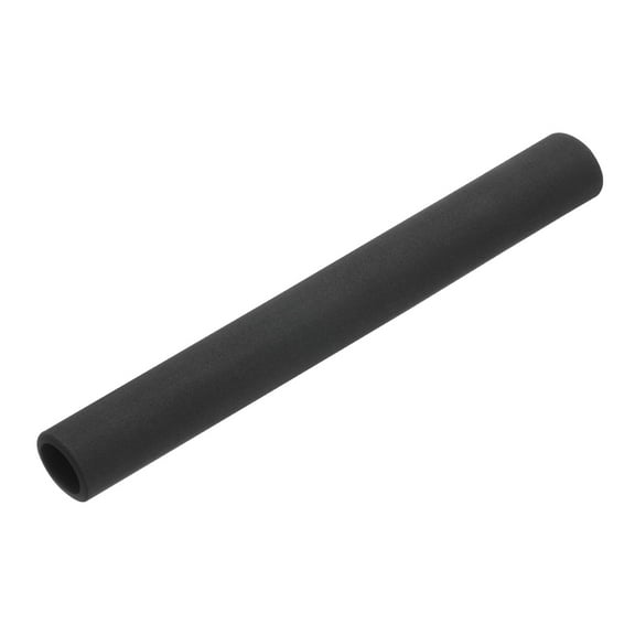 Foam Grip Tubing Handle Grips 1 3/16"(30mm) ID 1.5"(38mm) OD 12" Black for Pipe Insulation, Tools Handle Support