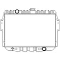 thumbnail image 2 of Engine Coolant Radiator For Dodge B-Series 1979-1998 RAD1707, 2 of 2