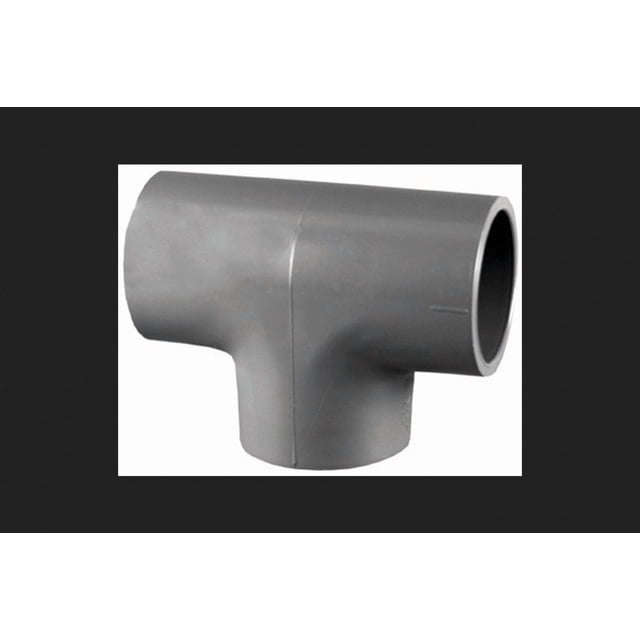 Tubo Charlotte de PVC SCH80 Tee de 1 pulgada, 13 x 6 x 8 cm