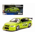 thumbnail image 1 of Vehículo De metal Mitsubishi Lancer Evolution VII Rápido y Furioso 1:32 Jada Toys, 1 of 3