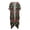 Cherry, variant on Peacock Feathers Long Kimono Swimsuit Cover Up Polyester Casual Free Size Bathing Suit Cover Up for Women