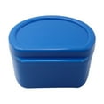 thumbnail image 5 of FNGZ Cleaning Supplies Denture Bath Box Case Dental False Teeth Storage Box With Hanging Net Container Household Tool Dark Bule, 5 of 7