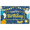1A, variant on Blue and Yellow Happy Birthday Banner with Balloons Star Elements and Bunting Party Supplies Photography Props Backdrop Decors for Birthday Party Celebration Photo Booth Setup Home Decorations