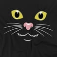 thumbnail image 2 of Popfunk Halloween Black Cat Costume Unisex Adult Tank Top, Black, Large, 2 of 3
