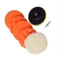 thumbnail image 1 of 7Pcs/Set Tampon de Cire Auto Kit de Roue de Polissage de Voiture + Adaptateur de Forage, 1 of 7