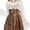 White, variant on Women’s Cropped Knit Shrug Top Lightweight Bell Sleeve Summer Cover-Up, Soft Breathable Cropped Cardigan Shrug for Casual & Beach, Cropped Shrug Women