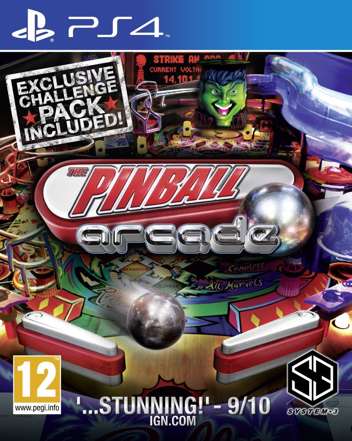 The Pinball Arcade (PS4 Sony PlayStation 4) 22 Classic Pinball Tables