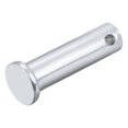 thumbnail image 3 of Pasadores de Clevis de Un Solo Agujero - 10mm x 30mm Cabeza Plana de Acero Sólido con Recubrimiento de Zinc 4Pcs, 3 of 5